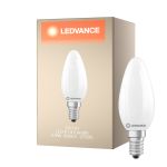 Ledvance Classic LED E14 Kaars Mat 5.9W 806lm - 827 Zeer Warm Wit | Vervangt 60W